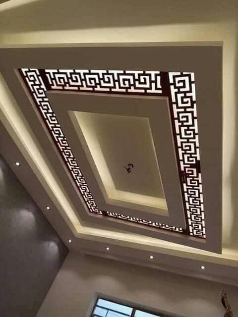 Gypsum with CNC Design