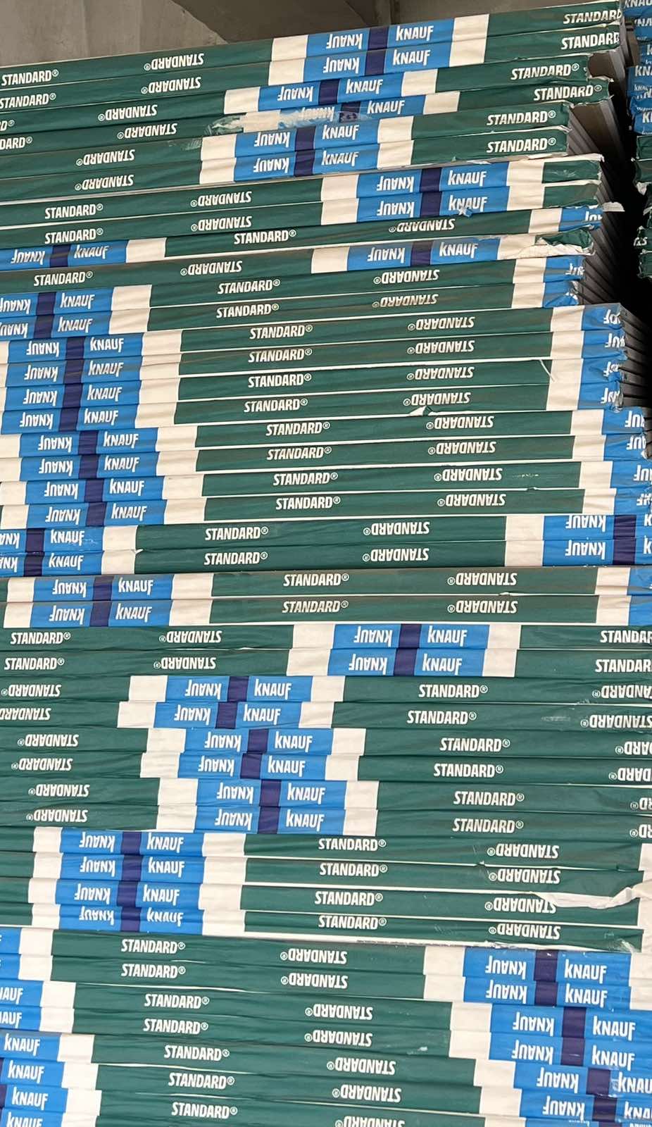 USG knauf standard gypsum board